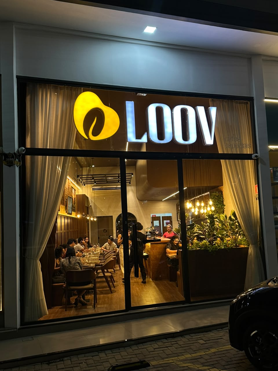Fachada da Loov Café em Petrolina